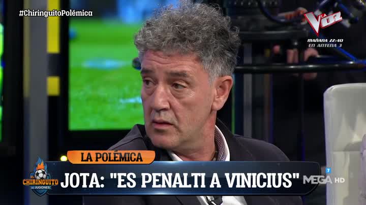 .<a href="/LaLigaDeRafa/">Rafa Guerrero ★🟥🟨🤷🏻‍♂️</a>: "Vinicius y yo SABEMOS QUE NO ES PENALTI" #ChiringuitoPolémica