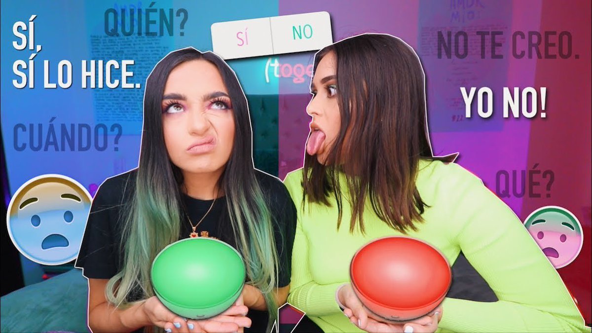 CalleyPoche's tweet image. Nuevo bebé que llega a nuestro cachehogar virtual(el canal): 

NOS CONFESAMOS LA UNA A LA OTRA. 

youtu.be/x1th55cu8Es

Esperamos se diviertan y jueguen al mismo tiempo con nosotras. 🚨😏

Yo lo he hecho? Yo nunca lo hice? 

Corran!