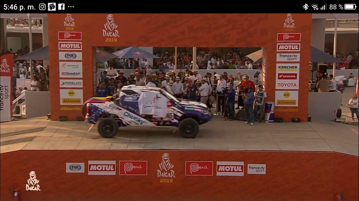 MS2TeamColombia's tweet photo. Partida #Dakar2019 https://t.co/FovigvlPxX