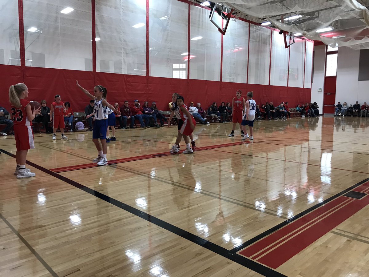 WestWomensBBall's tweet photo. A couple pictures of our 4th/5th grade youth team games today. https://t.co/asrAOZvQgZ
