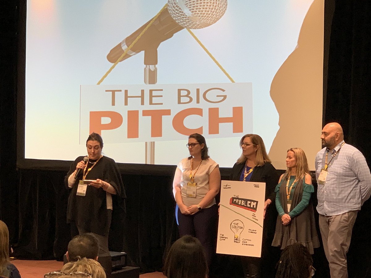 NickBorelli's tweet image. #pcmacl Hackathon Pitch 4: “The Cause Lab”. Attendees collaborate with local non-profit event challenges as a form of experiential learning with real world impact.