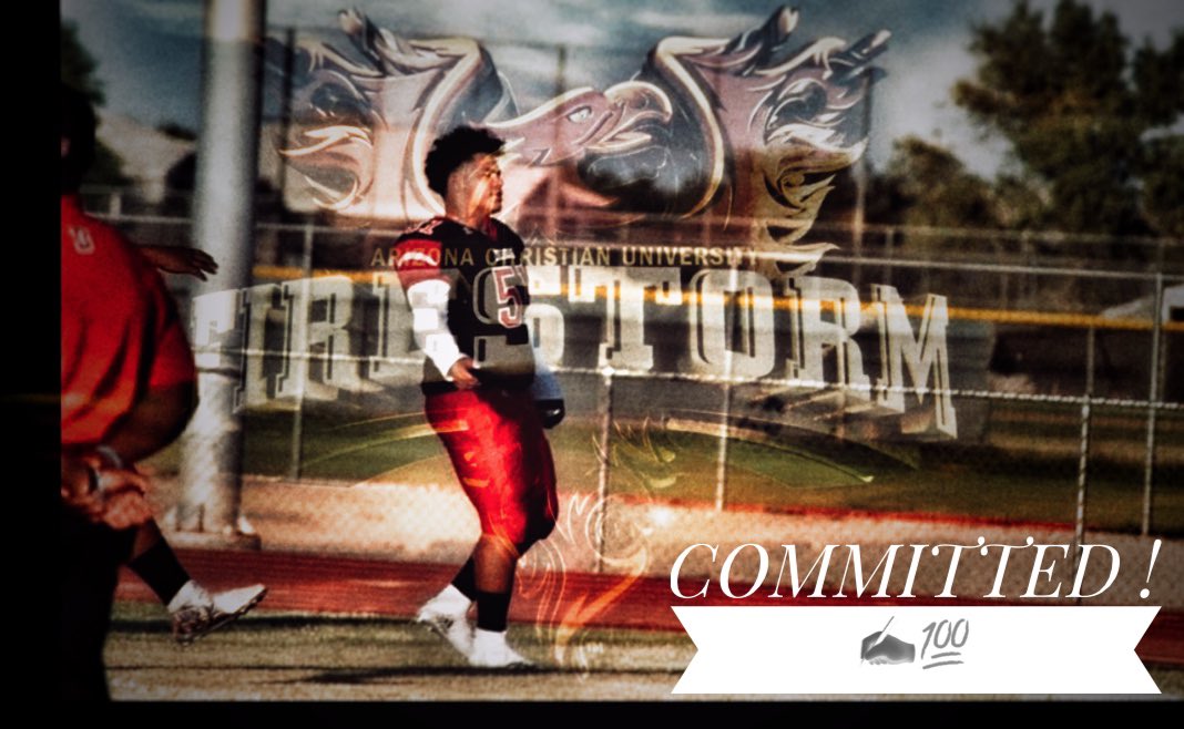 I’ll Be Staying Home For College ! I’m 1000% Committed To Arizona Christian University !🔥Thank You To Everybody That Supported Me Through Everything ! ✍🏽💯#Firestorm#TakeOver19