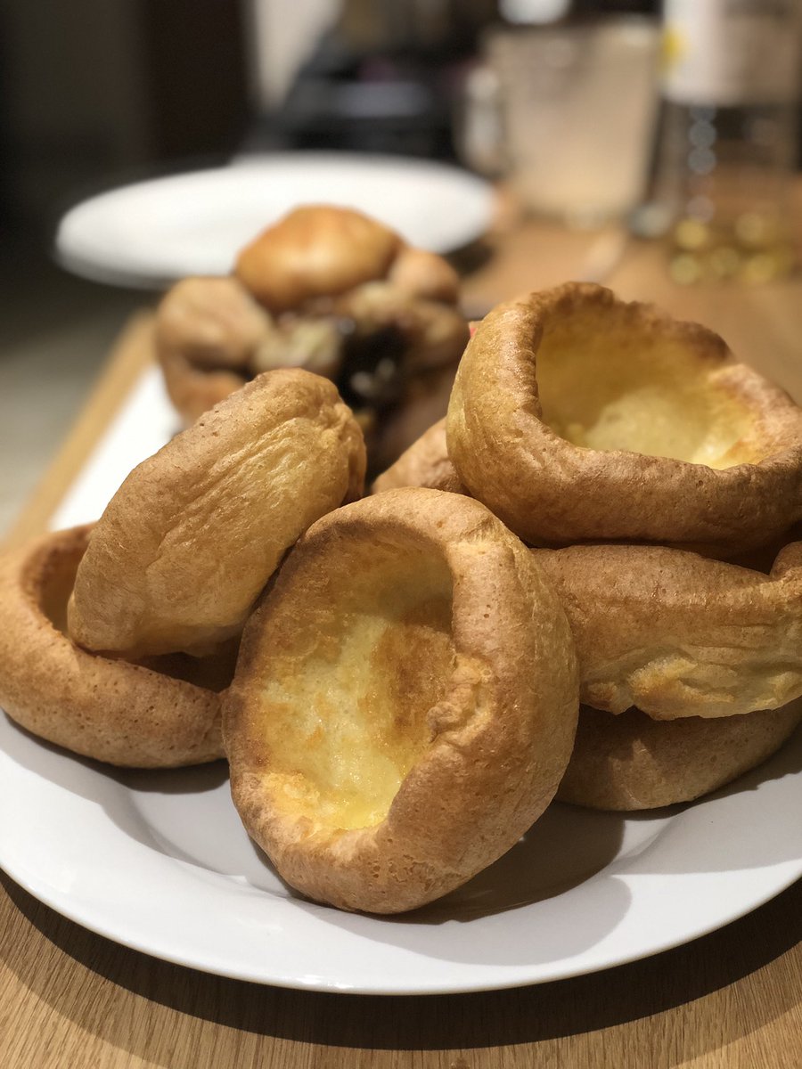 The classic Yorkshire pud as cooked by me with help from my assistant <a href="/jamieoliver/">Jamie Oliver</a>