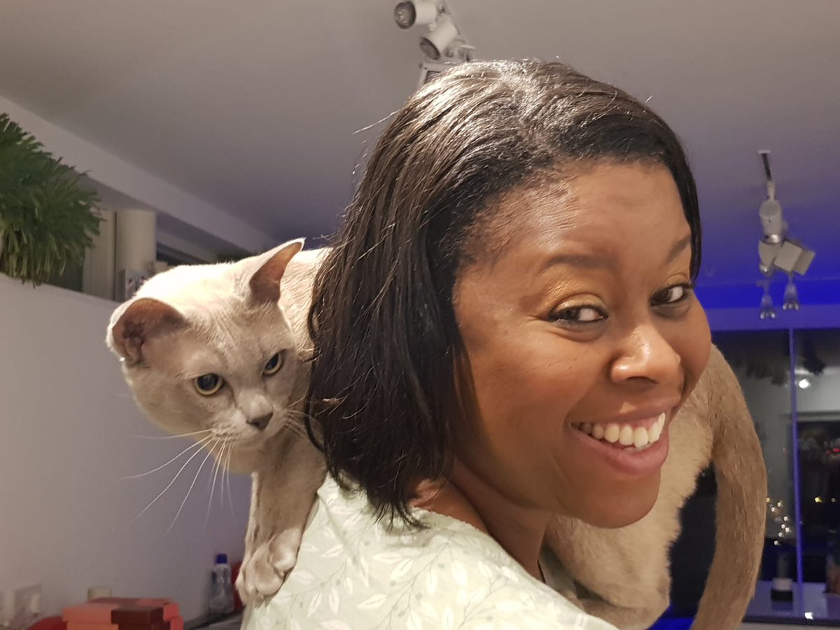 miche_greenidge's tweet photo. After a 9 show week on the fantastic #NineNight I got home last night to the warmest welcome from this #littlelion.
#keanu #iamkeanu #hesbehindyou https://t.co/riijnog9ld