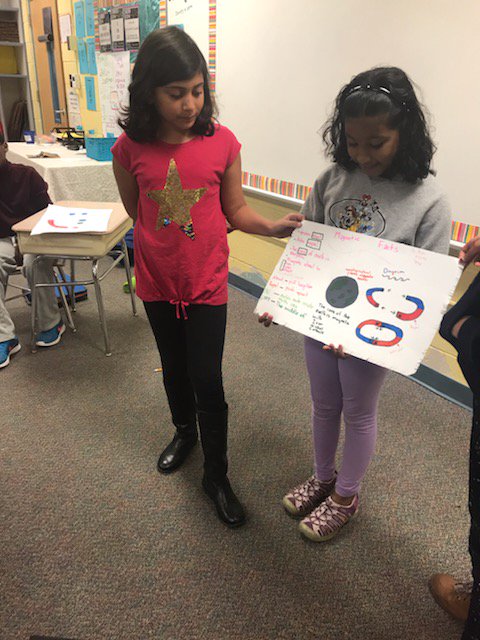 FullerFourth's tweet photo. Students sharing their posters on the science unit Magnetism and Electricity 😊. https://t.co/5GT5YPd1ZM