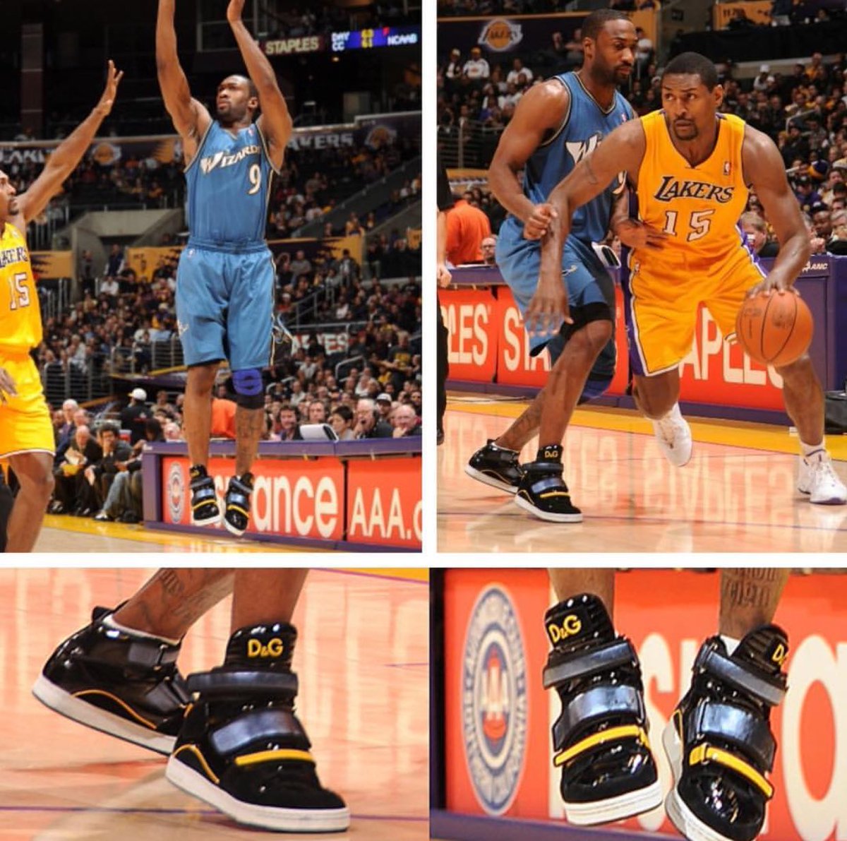 gilbert arenas dolce and gabbana shoes
