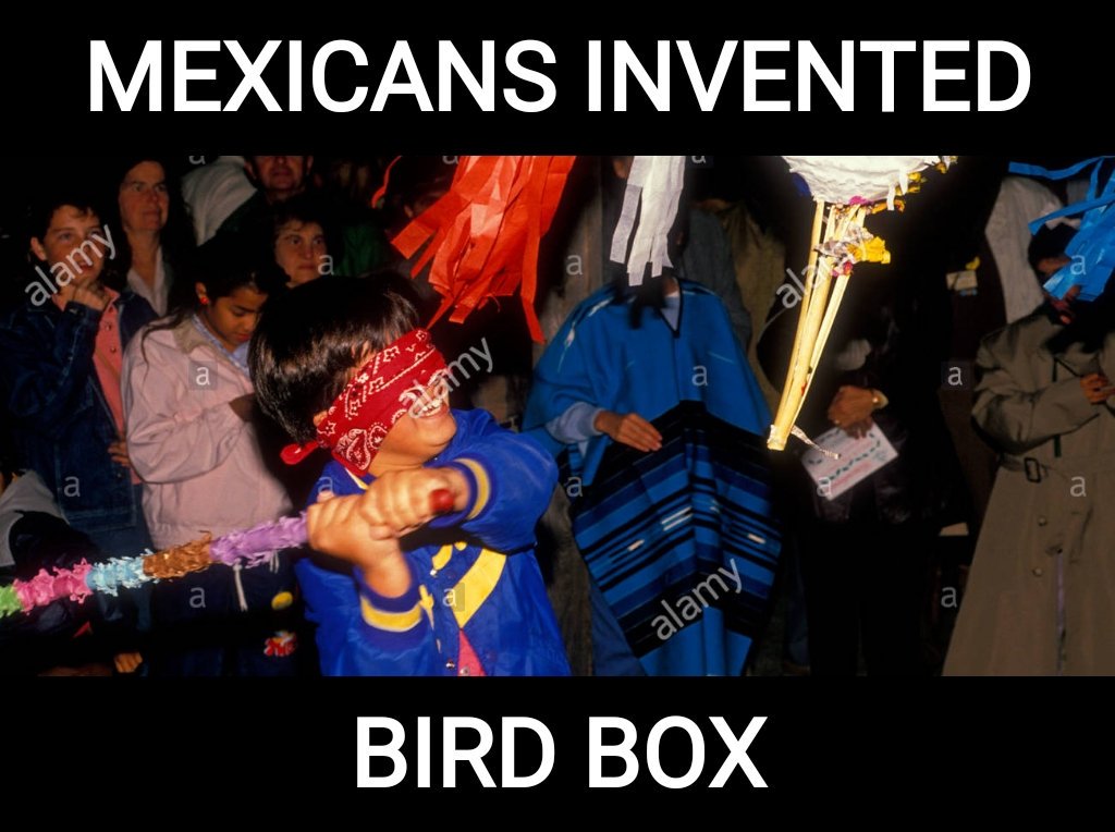 KingOfMex's tweet image. #BirdBox #decadesago