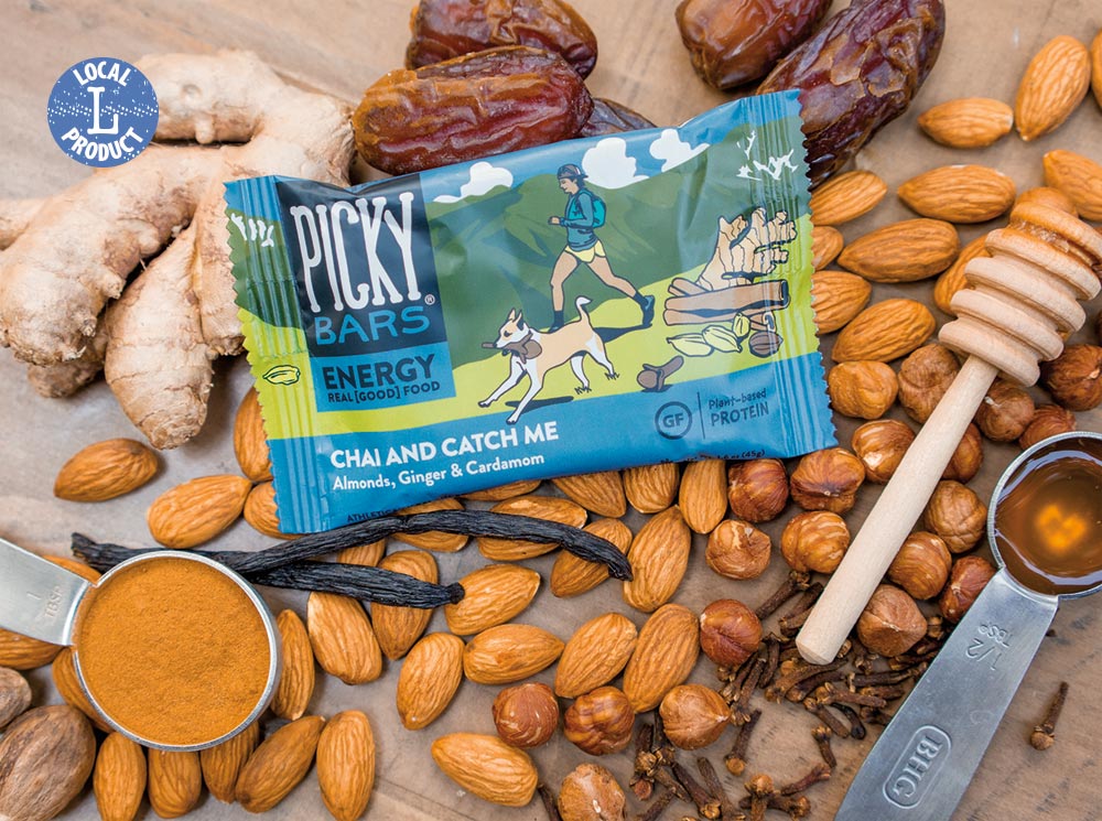 marketofchoice's tweet photo. Based in #Bend, #Oregon, @pickybars is a 100% athlete-owned business that creates balanced #nutrition bars with 4:1 carb-to-protein ratio that provides 200 calories of sustaining fuel to help you power through your day. We support local vendors, so you can too! #MOCLOCAL https://t.co/MNgAyUmITJ