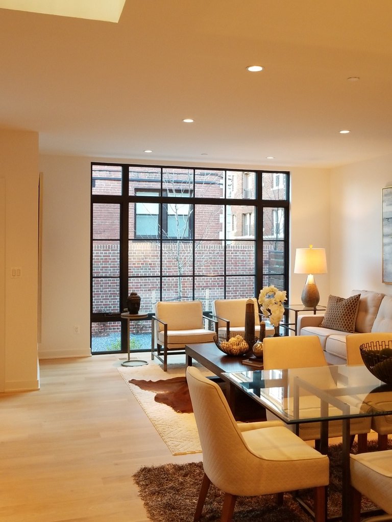 ScottRobertsDC's tweet photo. one of the five #BealeSquare new construction rowhouses by Miller Development still available, listed by @UrbanPace, offered at $1,329,900 - at 133 W Street NW in #BloomingdaleDC https://t.co/s0FfsSjmjK