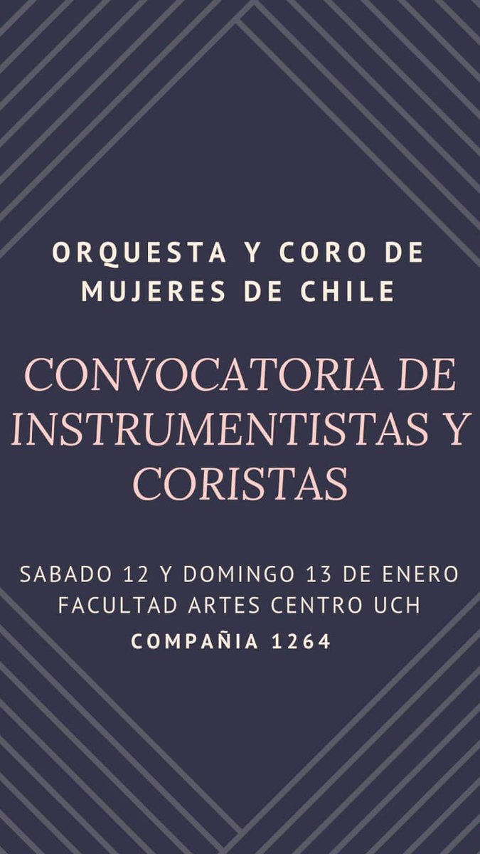 Coordinadora8m's tweet photo. ¿Quieres participar en un video musical q convoca a la huelga del 8M? Se necesitan instrumentistas y coristas mujeres pa grabar nuestra versión "Baño d mar a medianoche" d Cecilia pa la HuelgaGeneral feminista 8 de marzo #LaHuelgaFeministaVa 
Inscripción👉 https://t.co/JwQSKOeMX5 https://t.co/BzJUDz4SS0