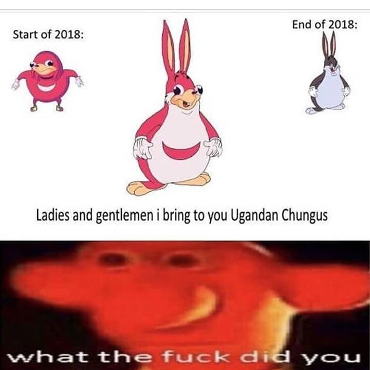 Lord Cowcow On Twitter Ugandan Chungus Is A Thing
