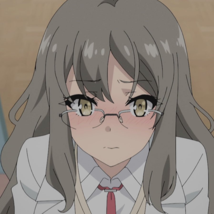 ✨anime icons✨ on X: Icons ✨ Seishun Buta Yarō wa Bunny Girl