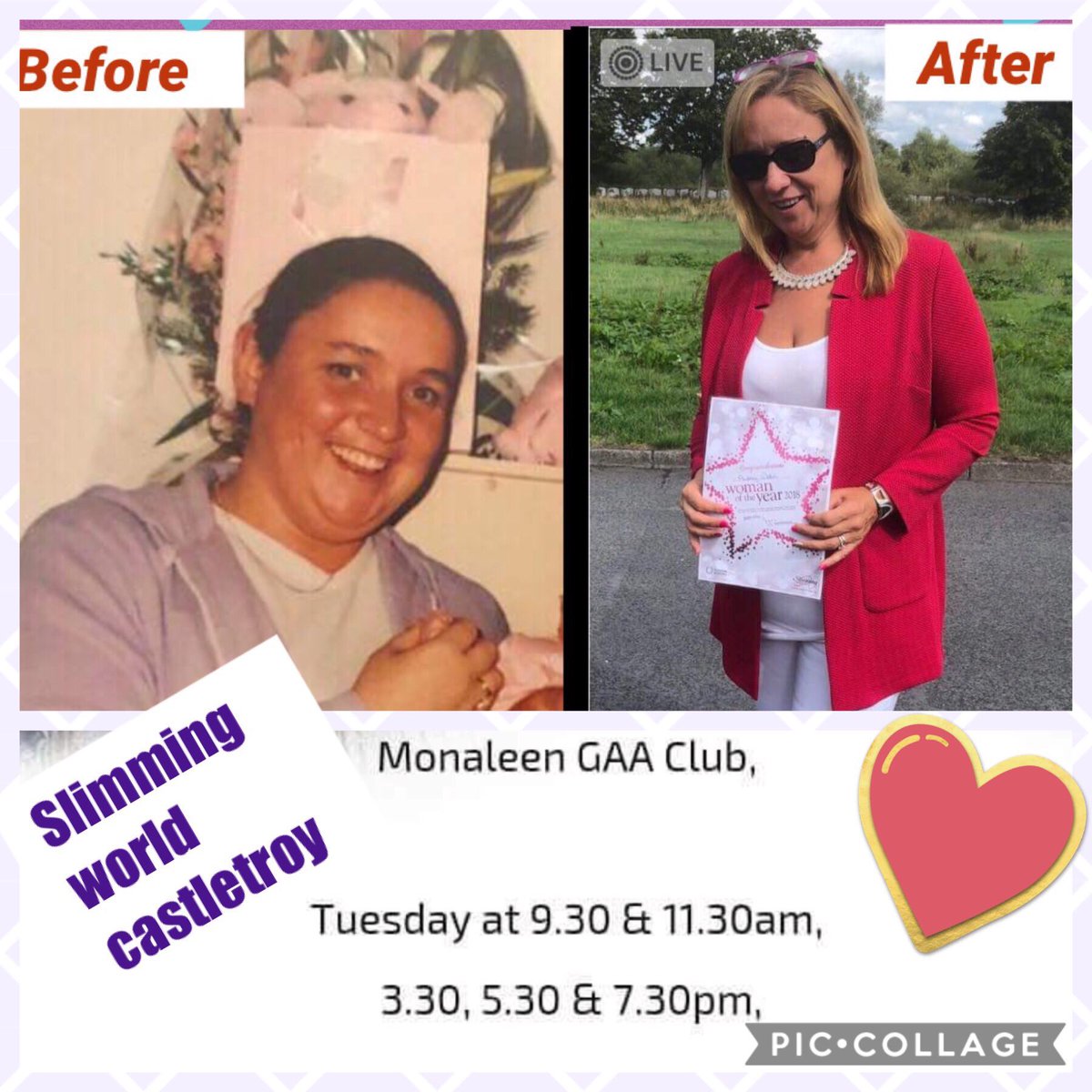 MonaleenSw's tweet photo. 🤩Make 2019 your year, 🤩@SlimmingWorld @SlimmingWorldUS @SlimmingWorld  @MonaleenSw because we know it works.💖 #youcanjan #newyearsresolution #slimmingworldgroup #WeightLoss #HappyNewYear2019 #lifestyle @Limerick_Leader @limerickpost https://t.co/4ld3lv745y