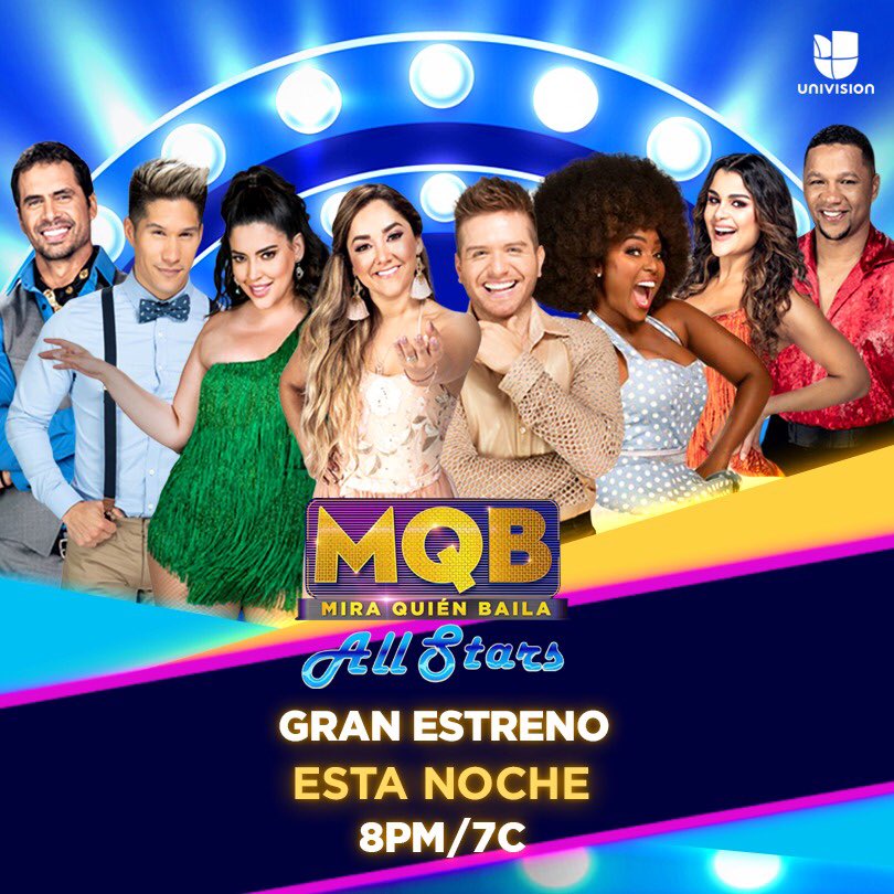 Este domingo se vuelve a iluminar la pista de baile en @MiraQuienBaila All Stars. No te lo pierdas a las 8/7c por @Univision