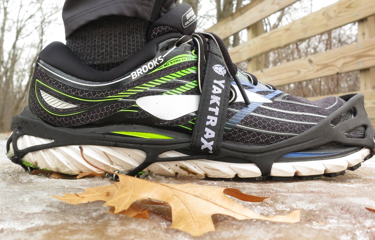 BobDohr1's tweet photo. Snow? Ice? No problem on todayβs trail run thanks to @yaktrax and @brooksrunning. #StandUptoWinter https://t.co/yDr0RjwpNQ