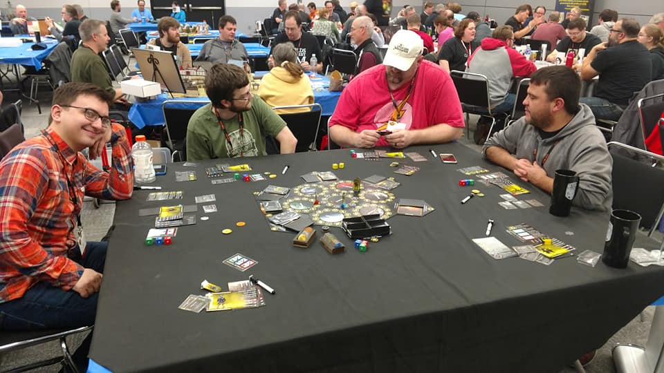 2simpletons's tweet image. 2018's return to @GameholeCon was amazing!  Both our scheduled events had great attendance!  #galacticinfamy