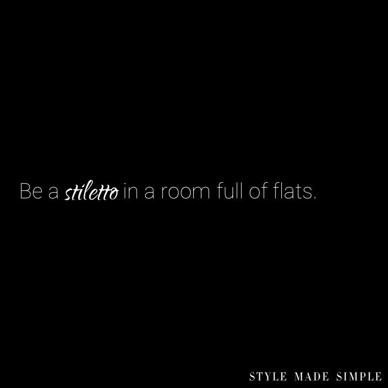 SMS_Stylist's tweet photo. A little motivation for the week ahead ๐ โจ
.
.
.
.
.
#MondayMotivation #shoelover #fashion #stylist #nyc #stylemadesimple #personalstylist #instastyle #quote https://t.co/rJTJhwQ0DD