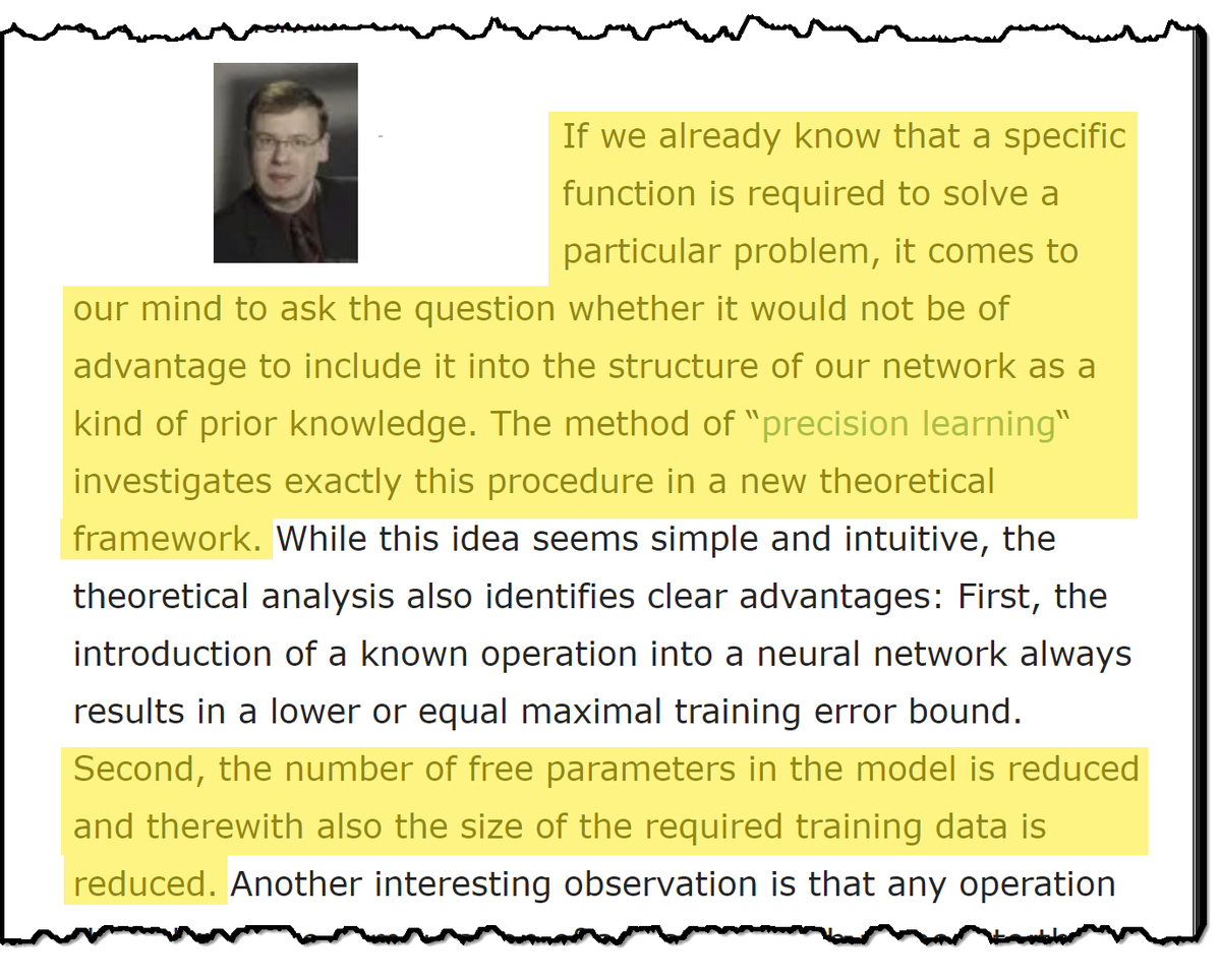 Jim_Salmons's tweet image. Andreas, thanks for pointing to your guest post w/ its link to your #ICPR2018 #PrecisionLearning paper! I&apos;m particularly intrigued by your comments on incorporating &apos;prior knowledge&apos; &amp;amp; its impact on training dataset size as this bears on my to-be submission for #DATeCH2019. 1/4