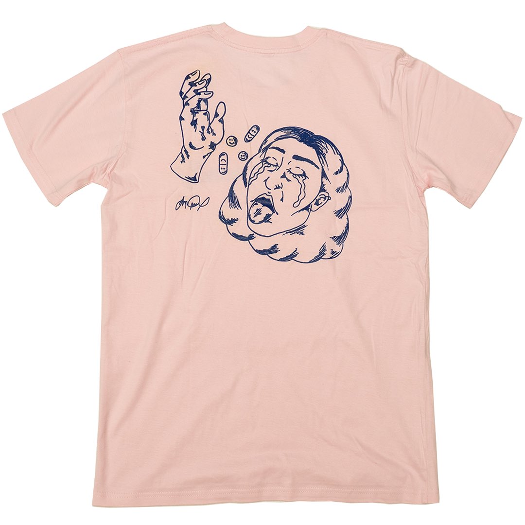 AndreaHPerezz's tweet photo. https://t.co/oVnesShah0

Collabed with my buddies @ Blume.USA &amp; put my illustration on shirts that I’m super stoked about.
PRESALE! Click link to order. Shipments start the 13th.
Rt to show support. 
PC : @kaseyleecooke 📸 https://t.co/ZlR5QLxcw6