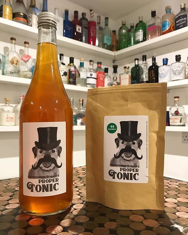 Yay! Our Montgomery Donald <a href="/propertonic/">propertonic</a> is ready
.
We followed all the instructions over the past 72 hours, only to forget the sparkling water so we can’t taste it tonight. Looks like we’ll get to try it tomorrow now 😏
.
#montgomerydonald #propertonic #tonicsyrup #gin #thegi…