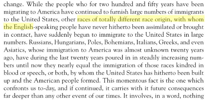9/In the early 1900s, this idea went national. Nativists looking to restrict European immigration brought in "experts" who argued that South and East Europeans were different races than North and West Europeans.