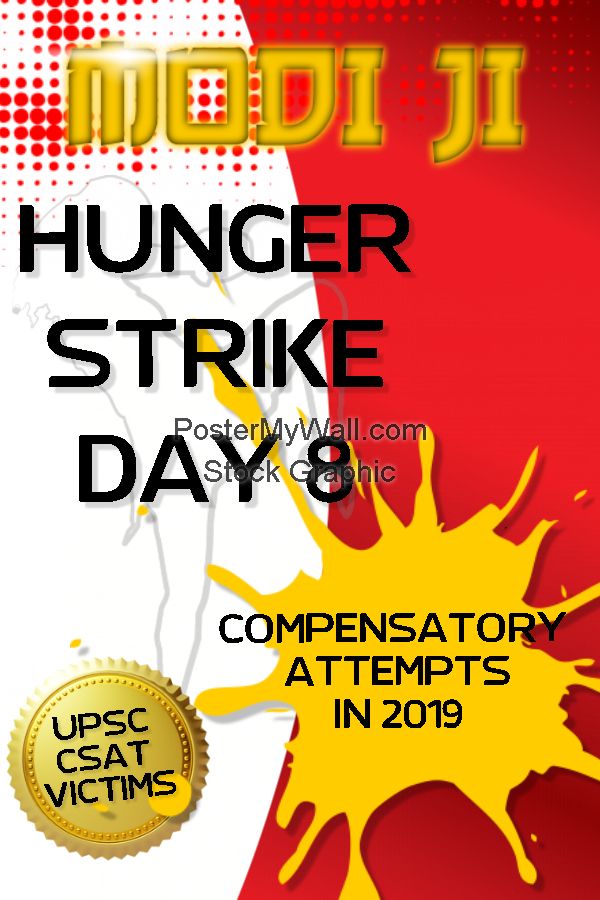 Lakgpal's tweet image. @narendramodi @RahulGandhi @AmitShah @ncbn @SitaramYechury @ArvindKejriwal #compensatoryAttempts #CSATvictims #hungerStrikeUPSC #saveShikha