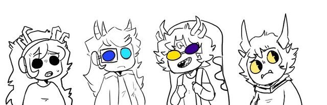 m0uniee's tweet image. Buncha goldbloods 
-
#hiveswap #folykyl #kuprum #azdaja #zebede #homestuck