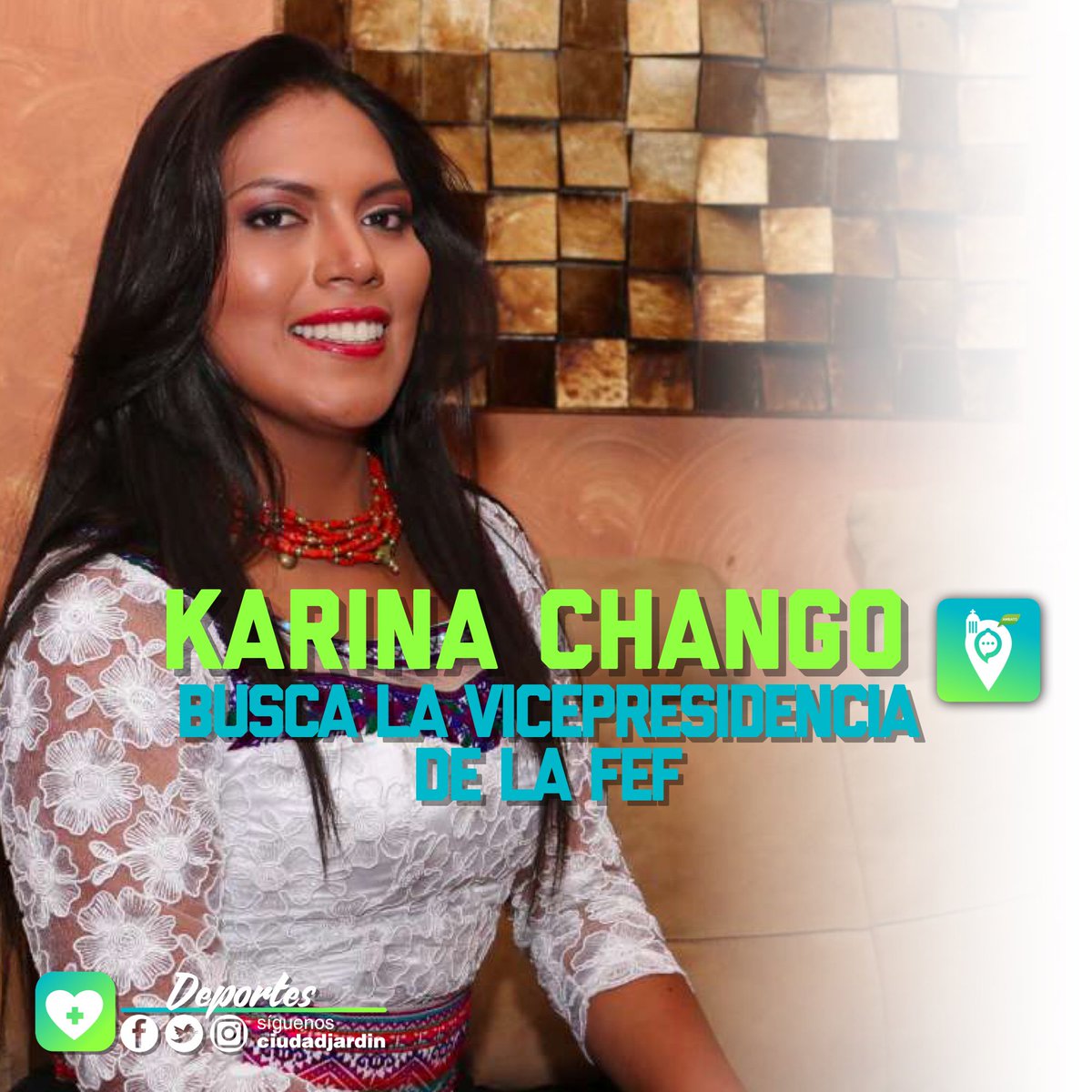 Karina Chango, en busca de la Vicepresidencia de la FEF
Una renovada “fuerza de voluntad bañada de transparencia” promete llevar al fútbol ecuatoriano desde la vicepresidencia de la Federación.