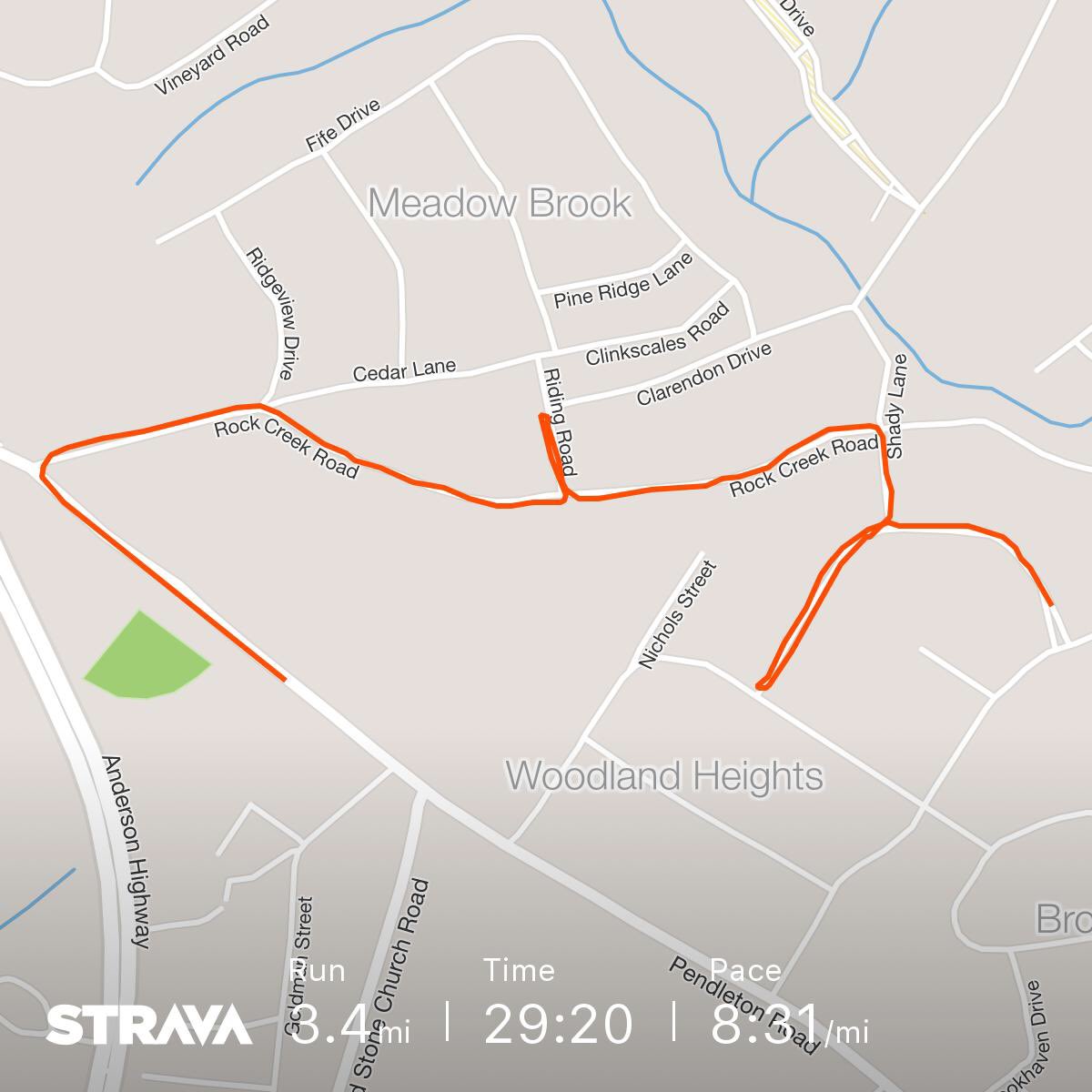 I started a #everysinglestreet ⁦<a href="/CityofClemson/">City of Clemson</a>⁩ style. Thanks for the inspiration ⁦<a href="/rickeygates/">rickey gates</a>⁩ and the invite to “jump in” on this cool idea!  
strava.com/activities/205…