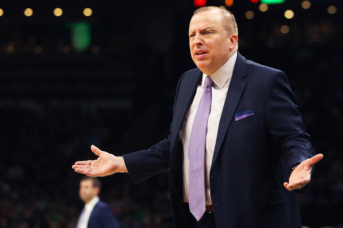 BleacherReport's tweet photo. Breaking: Timberwolves have fired Tom Thibodeau, per @ShamsCharania and @JonKrawczynski https://t.co/crbKgmW1rg