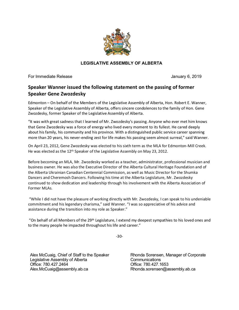 Legislative Assembly of Alberta tweet media