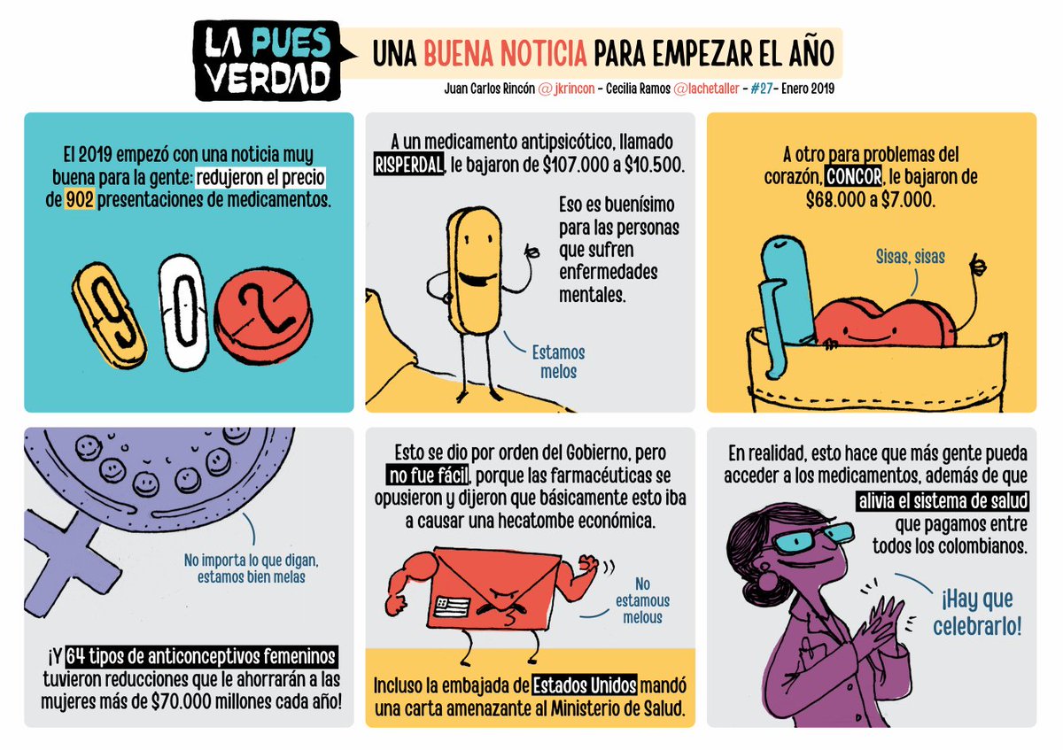 lapuesverdad's tweet photo. El año arrancó con una muy buena noticia para Colombia. Aquí se las contamos. https://t.co/Sdg5tSri6X