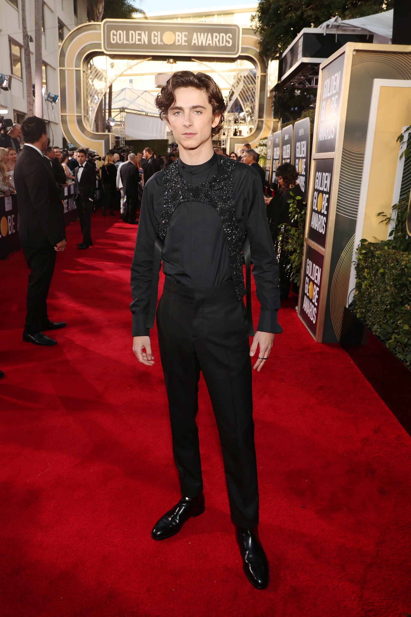 Timothee Chalamet and Virgil Abloh Run Back Their Red Carpet