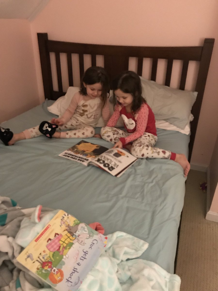 CLCheesmanEdD's tweet photo. Here’s a sneak peek at Mr. Robinson’s bedtime. #readwithme #readwithmechallenge @oakhill2172 #AacpsAwesome https://t.co/HN0Z5CLV9c