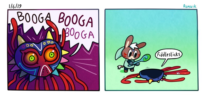 Here's how my Majora's Mask playthroughs typically end #AGDQ2019 