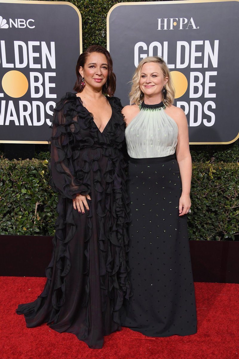 PoehlCatSwagger's tweet photo. Maya Rudolph &amp; Amy Poehler are actual goddesses 👸🏽👸🏼
We are not worthy!!! #GoldenGlobes https://t.co/GhdL9XCQkU