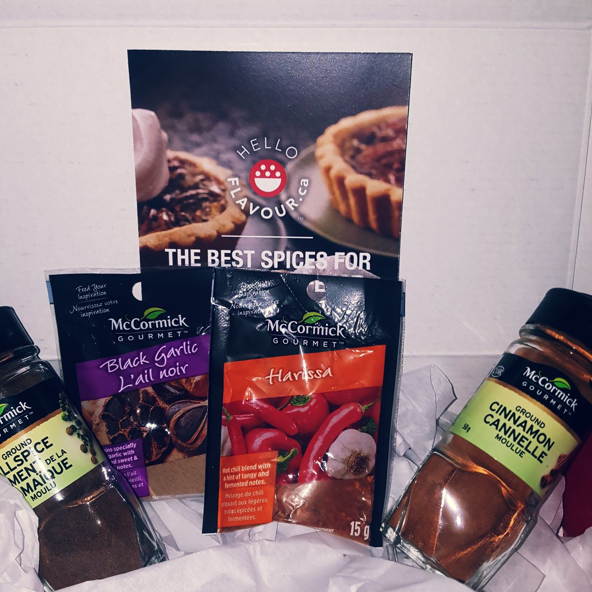 jazzyphizz's tweet photo. Happy To Receive these products to start cooking more in 2019.Banana Bread is cooking right now with a cinnamon glaze @influensterca #EasyHolidayEats #HelloFlavour #complimentary https://t.co/rO4tGejZYV