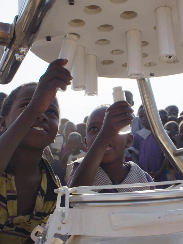 Solar Cow &amp; Milk, innovative solution to stop child labor and bring children to school in Africa, won CES Innovation Award. 
yolkstation.com 
#CES #SolarCow