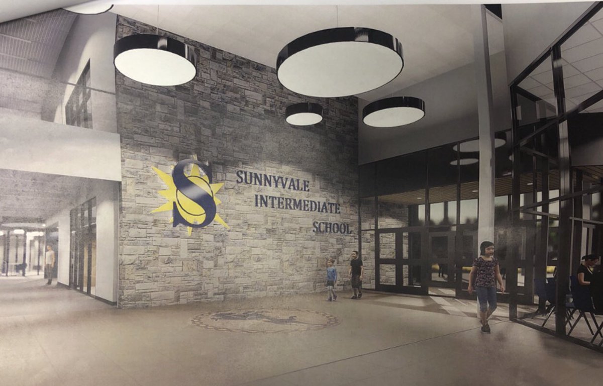 ChristiAMorgan's tweet photo. 2019 @SunnyvaleISD promises new, collaborative instructional spaces for our almost 2,000 Raiders! Looking forward to a few days of instructional design and PLCs before we welcome our learners on Wednesday! #PDdays! #jeandays! https://t.co/RxUWuvmfeh