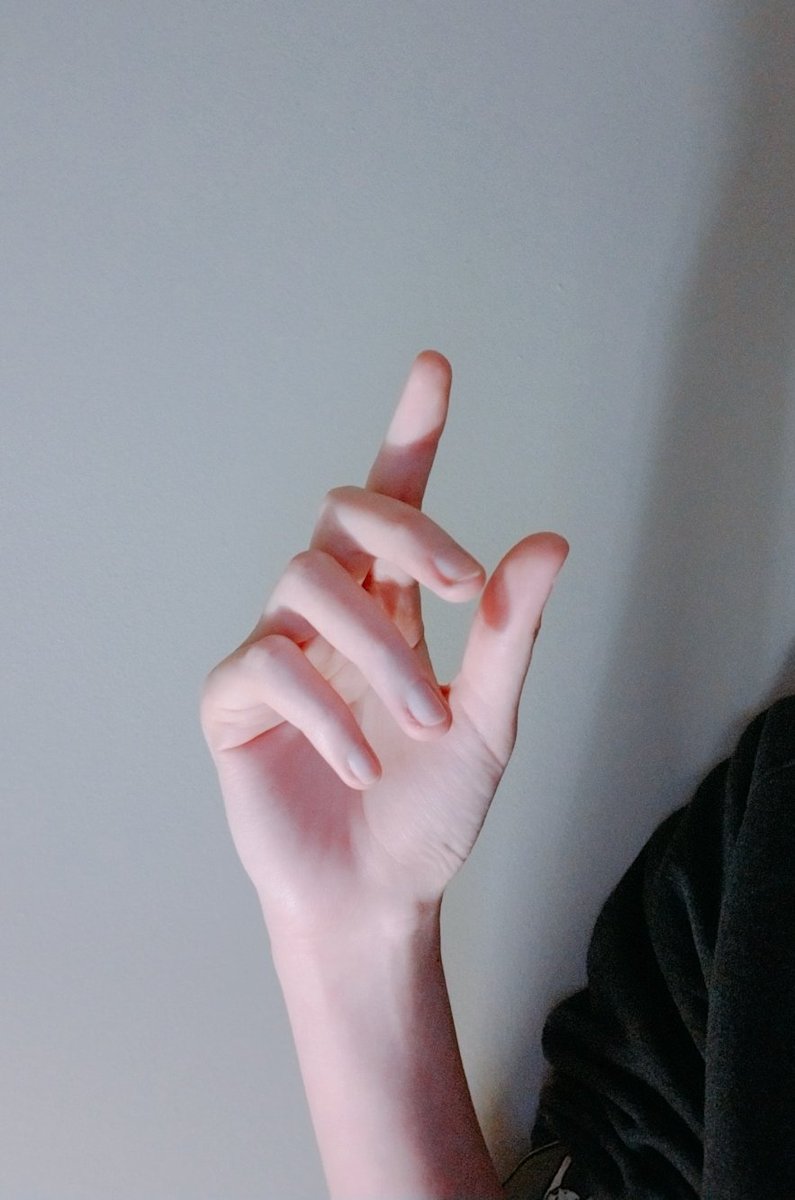 Request_hand's tweet image. [커뮤 전신팔때 쓰기 좋은 손동작 - 힘 빠진 버전]
