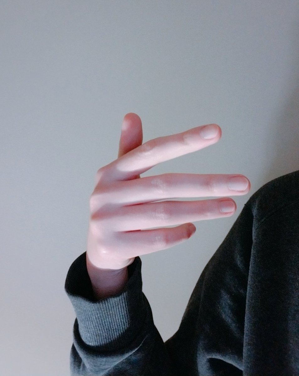 Request_hand's tweet image. [커뮤 전신팔때 쓰기 좋은 손동작 - 힘 빠진 버전]