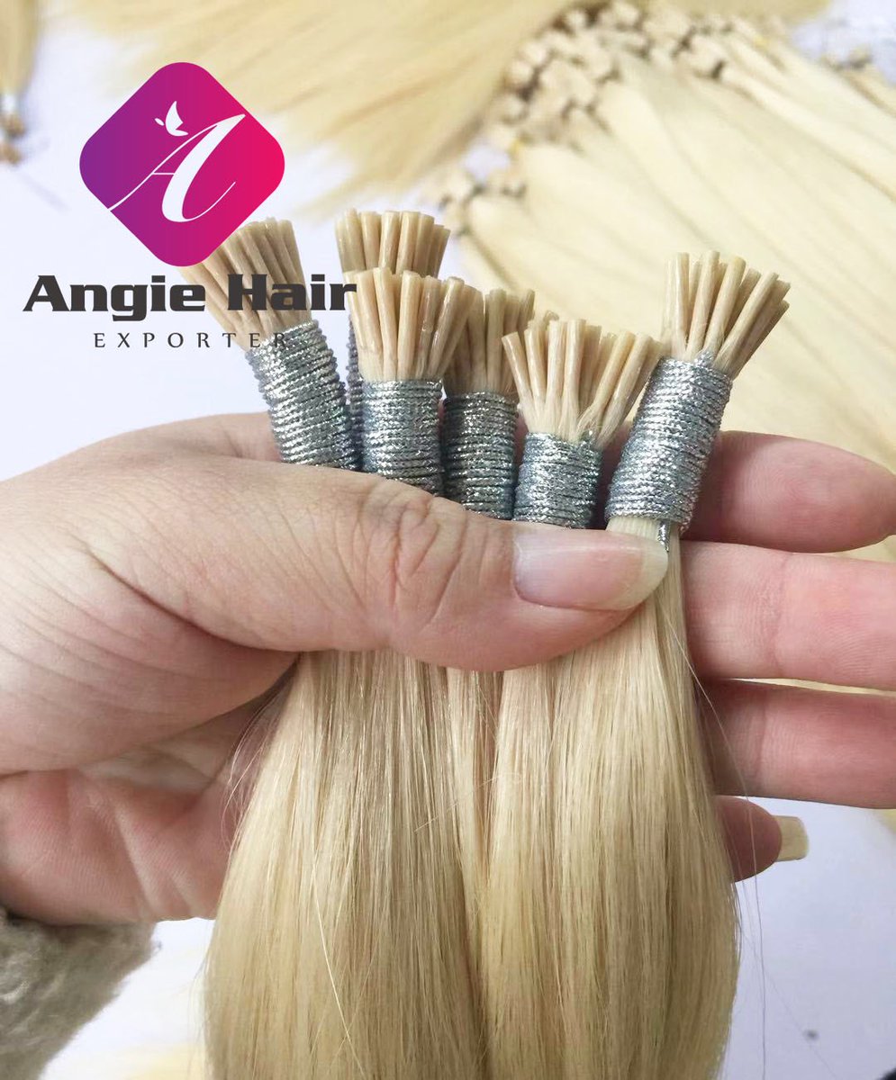 Pre-bonded I tip hair extensions ❤️#blondehair #russianhair #russianhairextensions #keratinhair #hairkeratin #sticktiphairextensions #prebondedhair 🌍🌏🌎#angieexcellenthair Worldwide Shipping