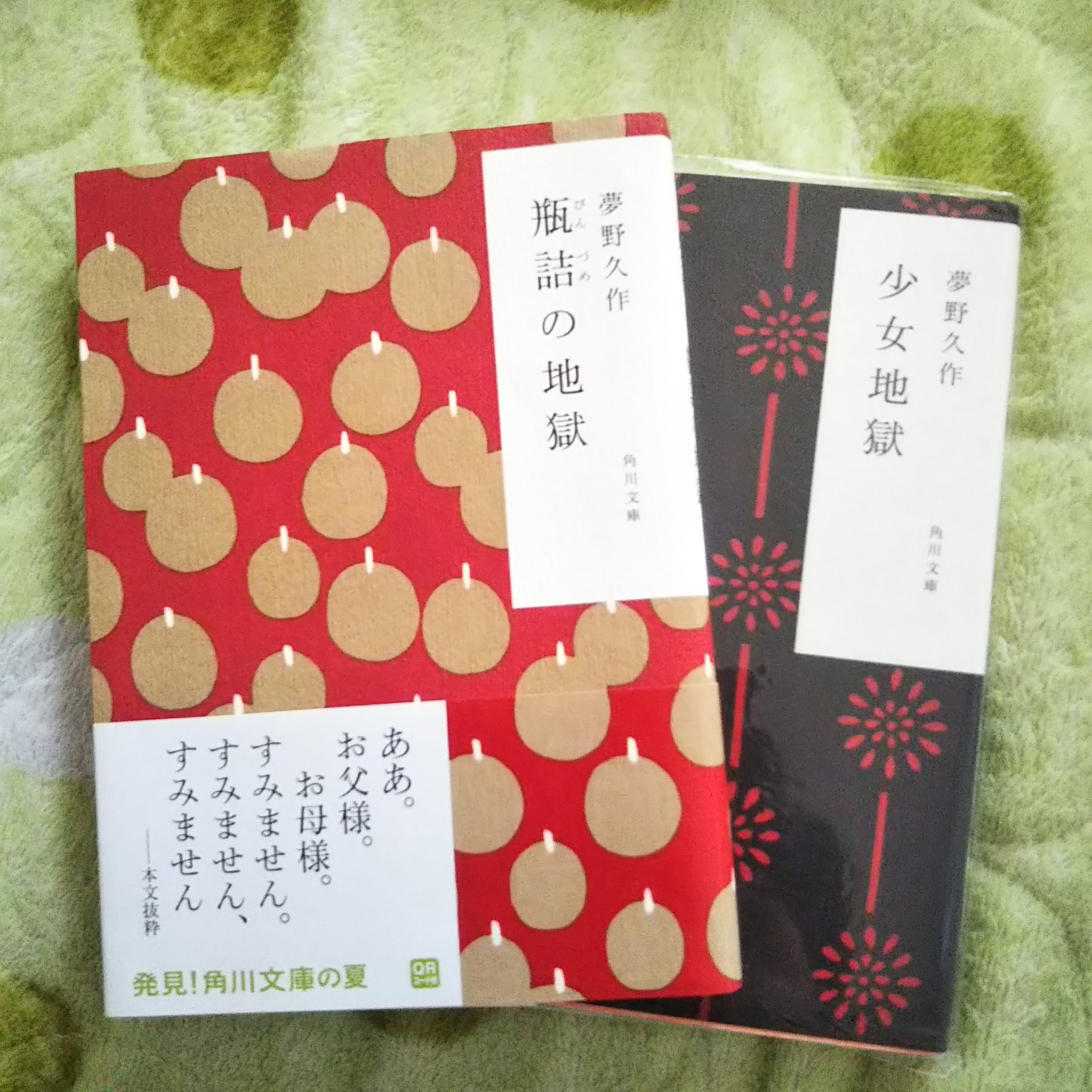 コケ Auf Twitter 夢野久作 少女地獄 瓶詰の地獄 今まで読んだ中で一番こわい短編小説 夢野久作は大抵こわい T Co Xq5sbqh0nb Twitter