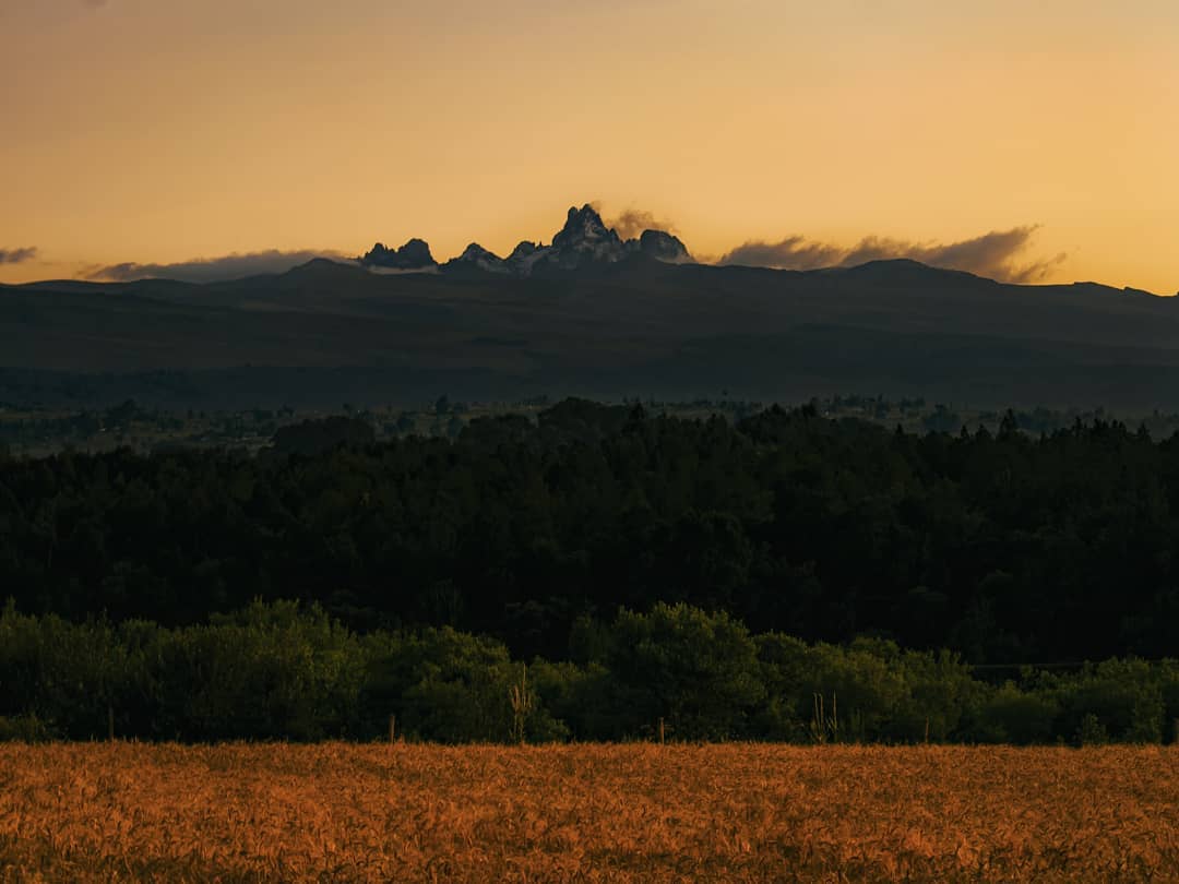 Good morning from Kisima, Timau! βIt is not the mountains that we conquer, but ourselves.β β Sir Edmund Hillary. Wishing you all a successful week ahead. #MondayMotivation Photo by Ben.