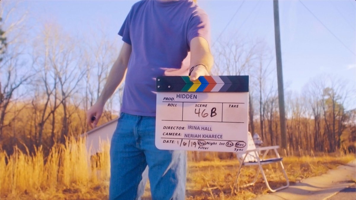 creativemstud's tweet image. Perfect day to shoot outside! #Filmmaking #bts #BehindTheScenes #indiefilm @IrinaHall20