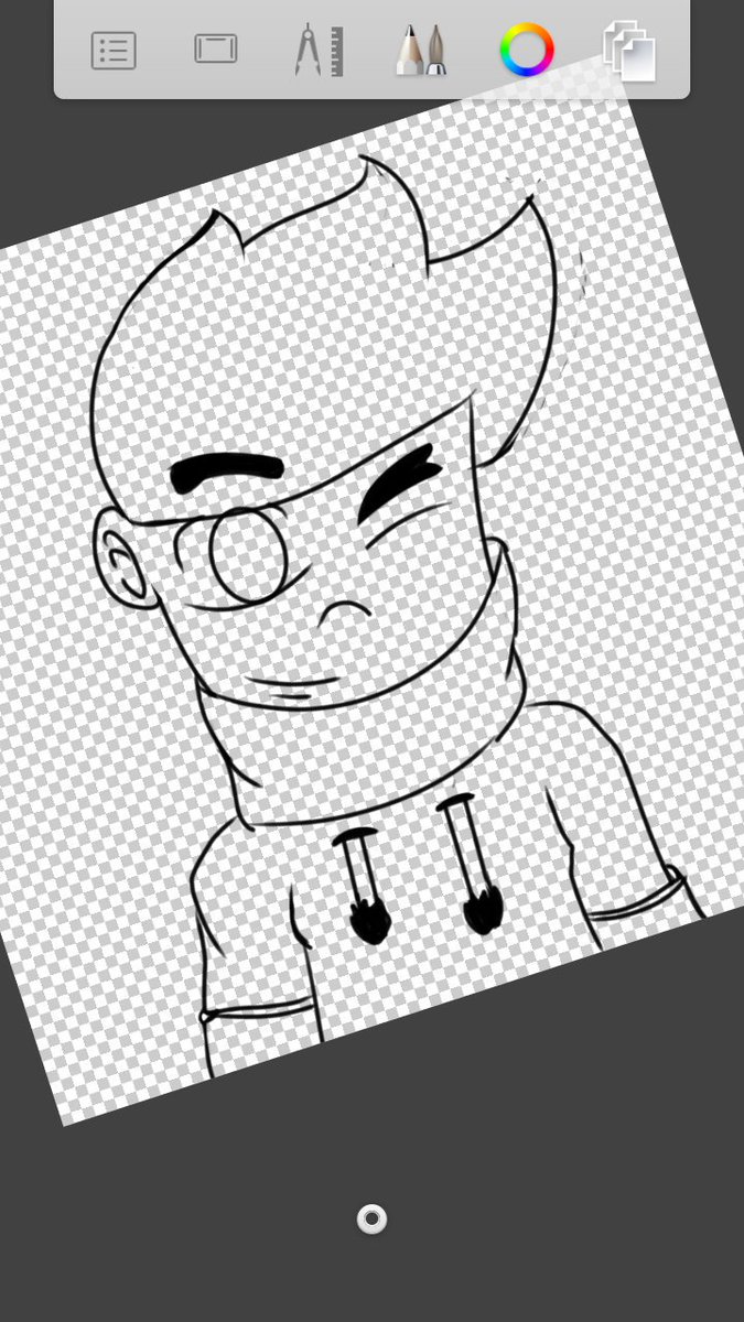 Nose si me salió bien o mal este boceto :,v