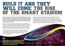 How do you convince audiences to leave the comfort of their home entertainment systems to battle with the masses at #stadiums? This report examines the rise of smart and future stadiums to improve fans’ experience:  bit.ly/2C5sS2N