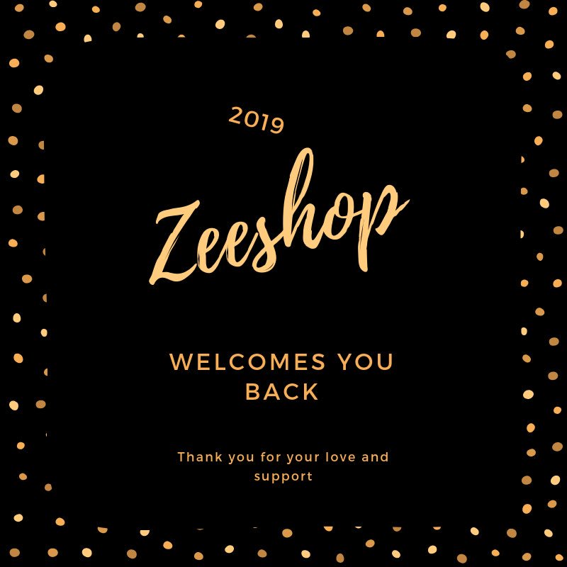 HOUSEOFZEE_'s tweet photo. Happy new year!!! Welcome back #2019 #ZeeShop https://t.co/Rsnod3LM9T