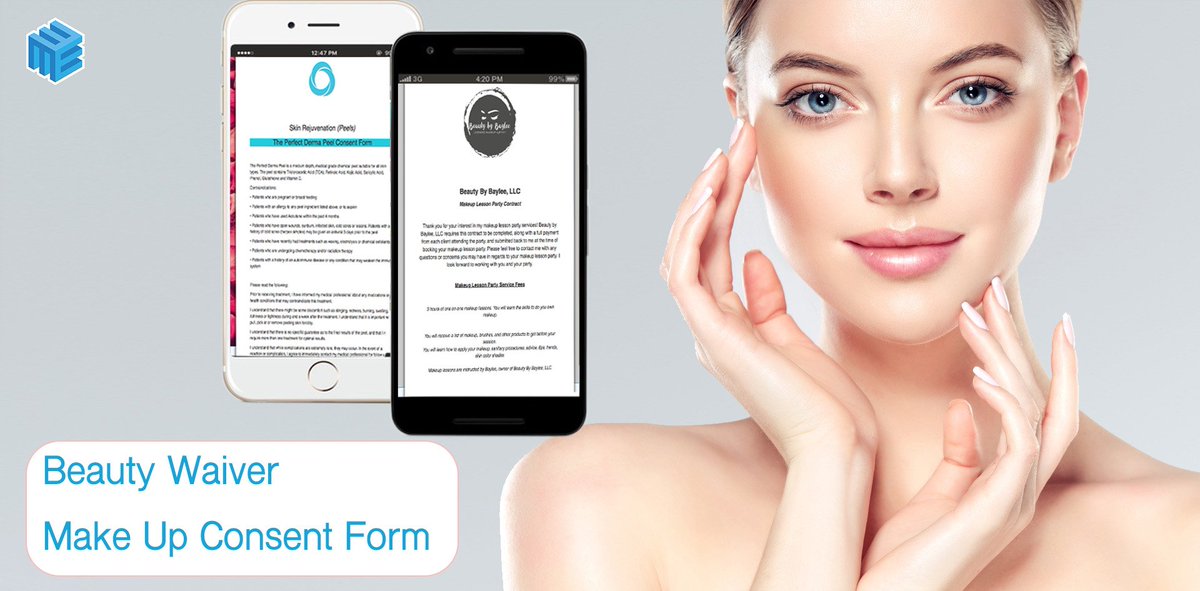 WaiverElectron1's tweet photo. Make use of WaiverElectronic to manage online liability waivers for beauty business. #OnlineWaiverSolution #WaiverSoftware #WaiverAppForIPad #OnlineWaiverKiosk #OnlineWaiversAgreements #ElectronicWaivers https://t.co/E4E8jl0ldV https://t.co/9VIQEis33I