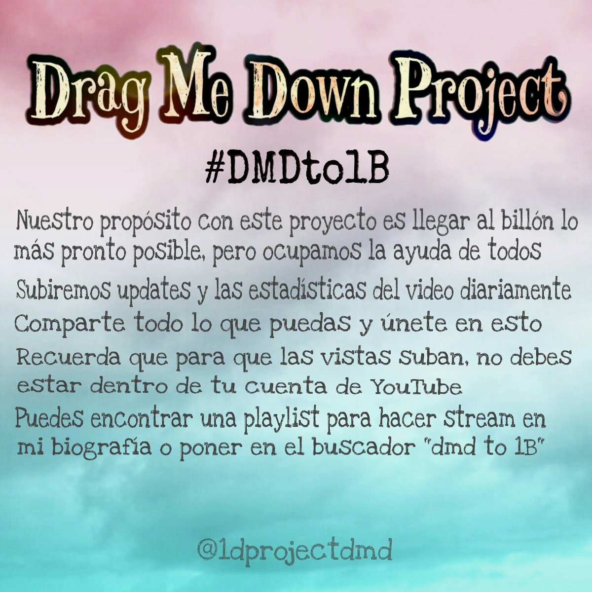 TeamChiate's tweet photo. ✔ATENCION A ESTE PROYECTO ✔

Para más información pueden seguir a 1dprojectdmd en Instagram, les dejo el link de la cuenta: 

https://t.co/rYTRnPA0lY https://t.co/KBbeDTsrKG